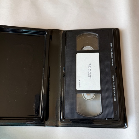 RARE BEAUTY and the BEAST WORK-IN-PROGRESS VHS - Picture 4 of 5